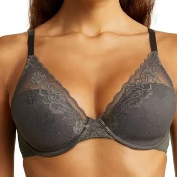 Natori Bra Avail Full Fit Convertible gray 34G - Picture 1 of 4
